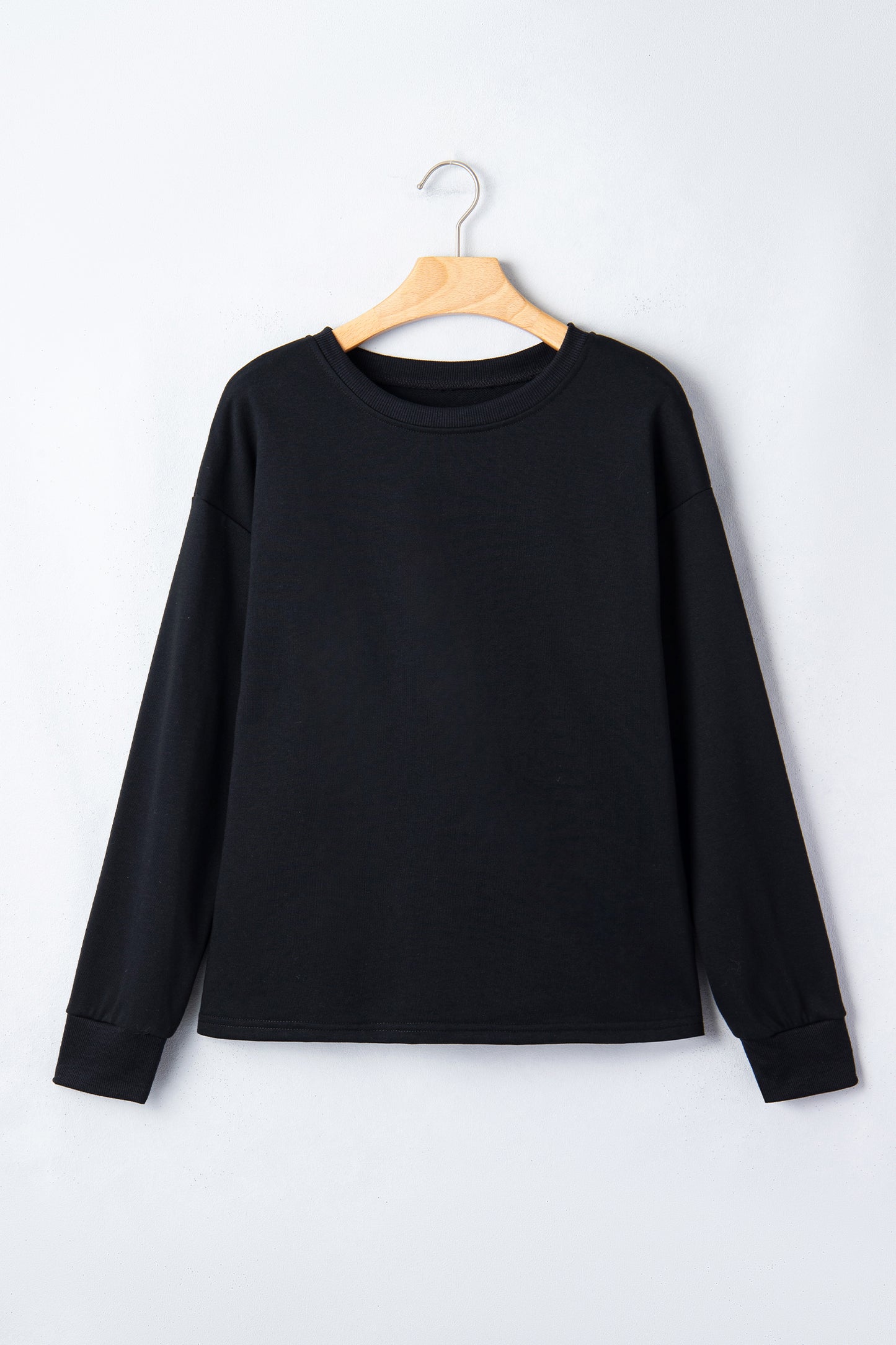 Drop Shoulder Long Sleeve Top