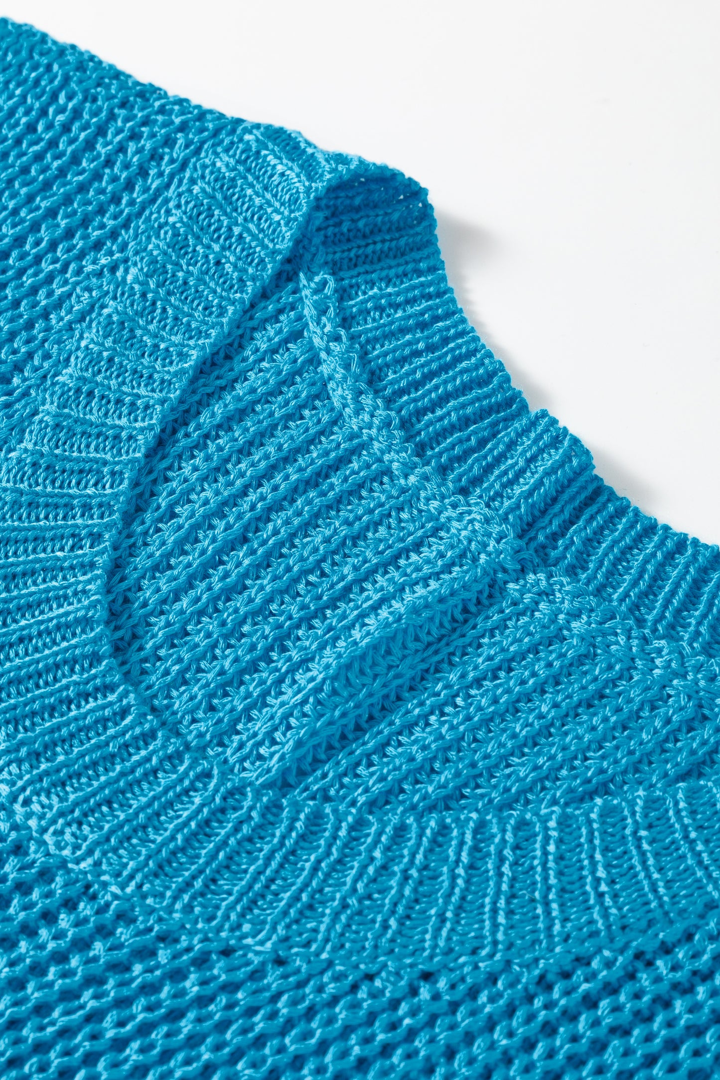 Dusk Blue Summer Graphic Sweater Vest