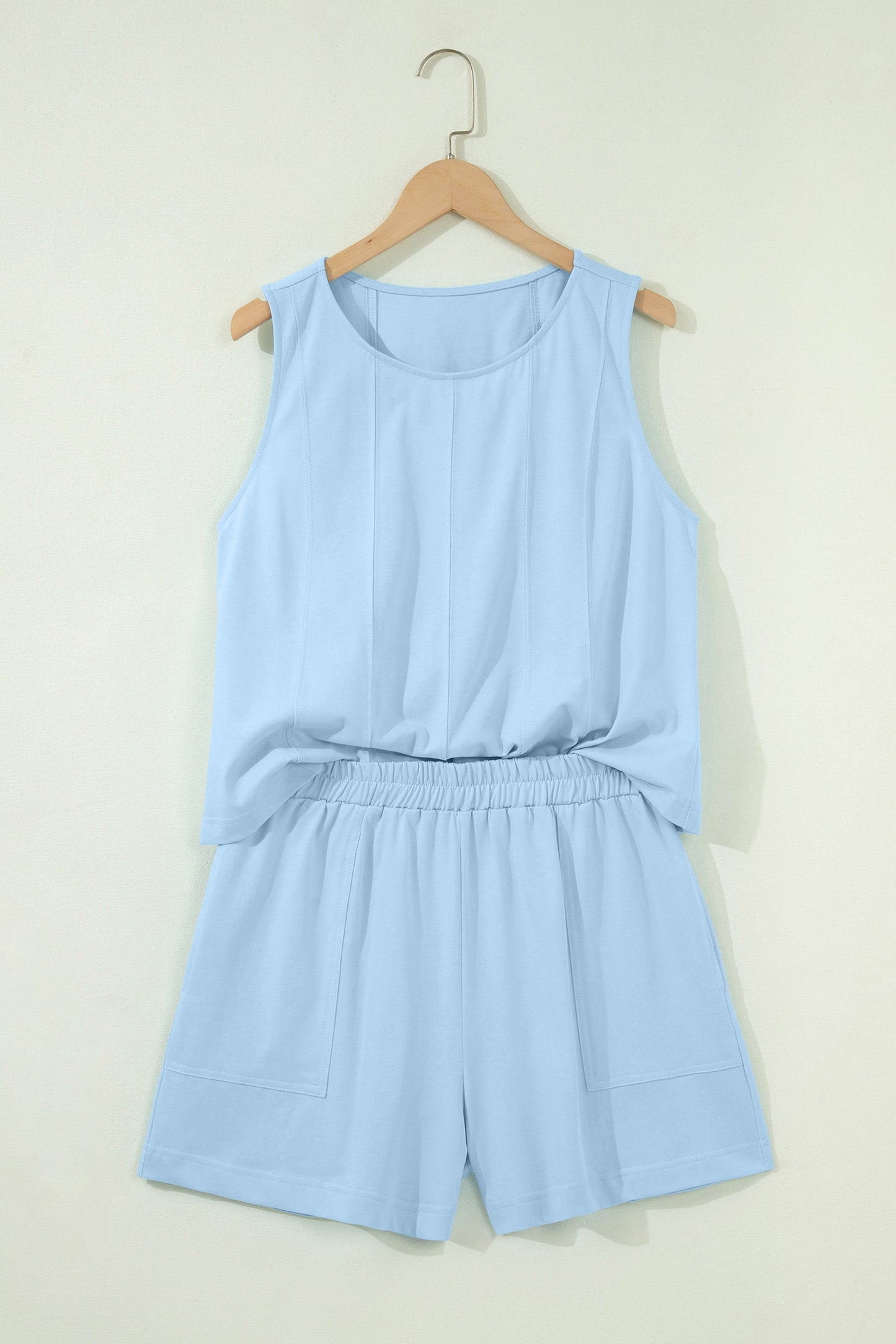 Cotton Tank & Shorts Set