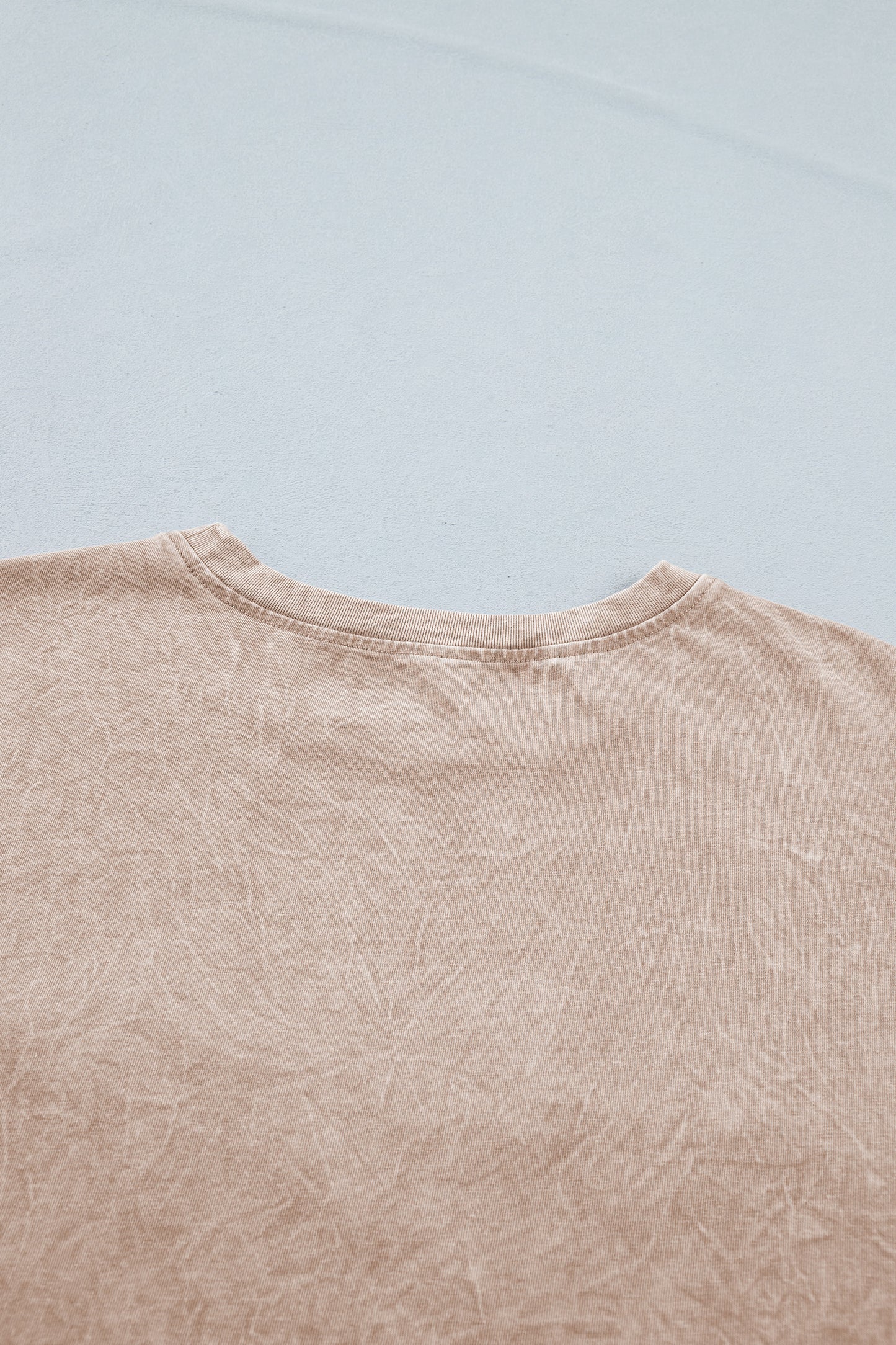 Saved by grace Mineral Washed Cotton T Shirt