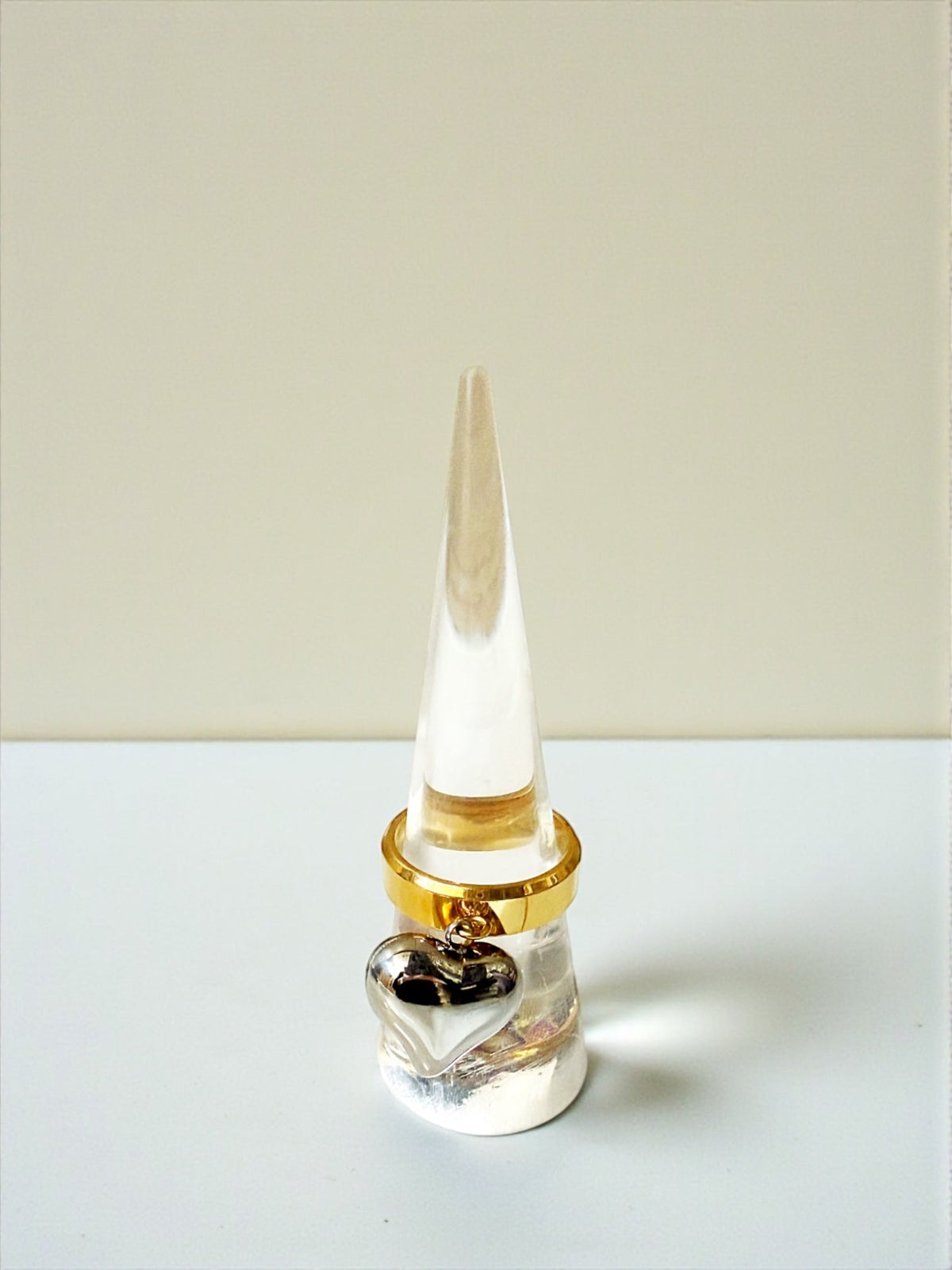 Valentina Two-Tone Heart Ring