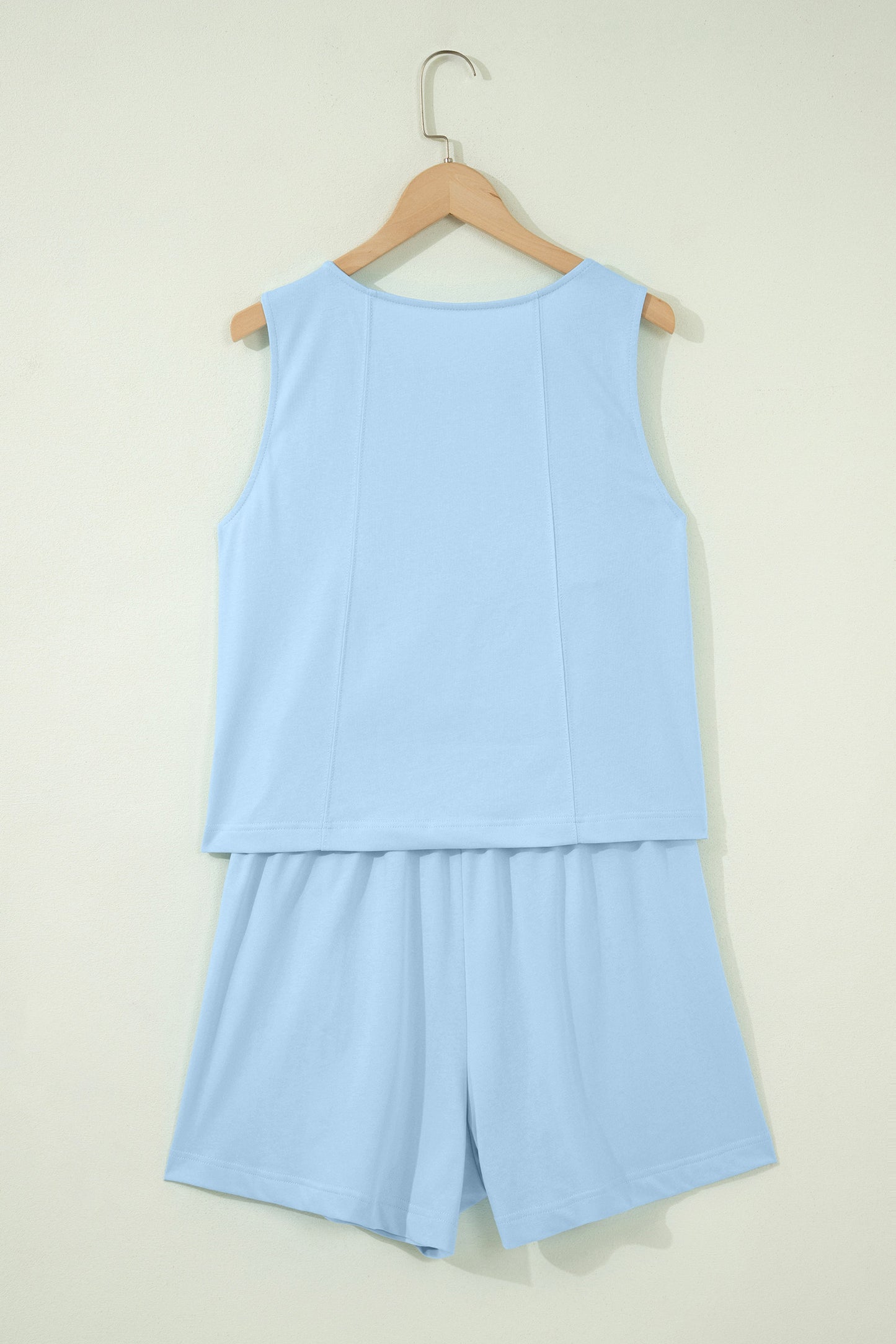 Cotton Tank & Shorts Set