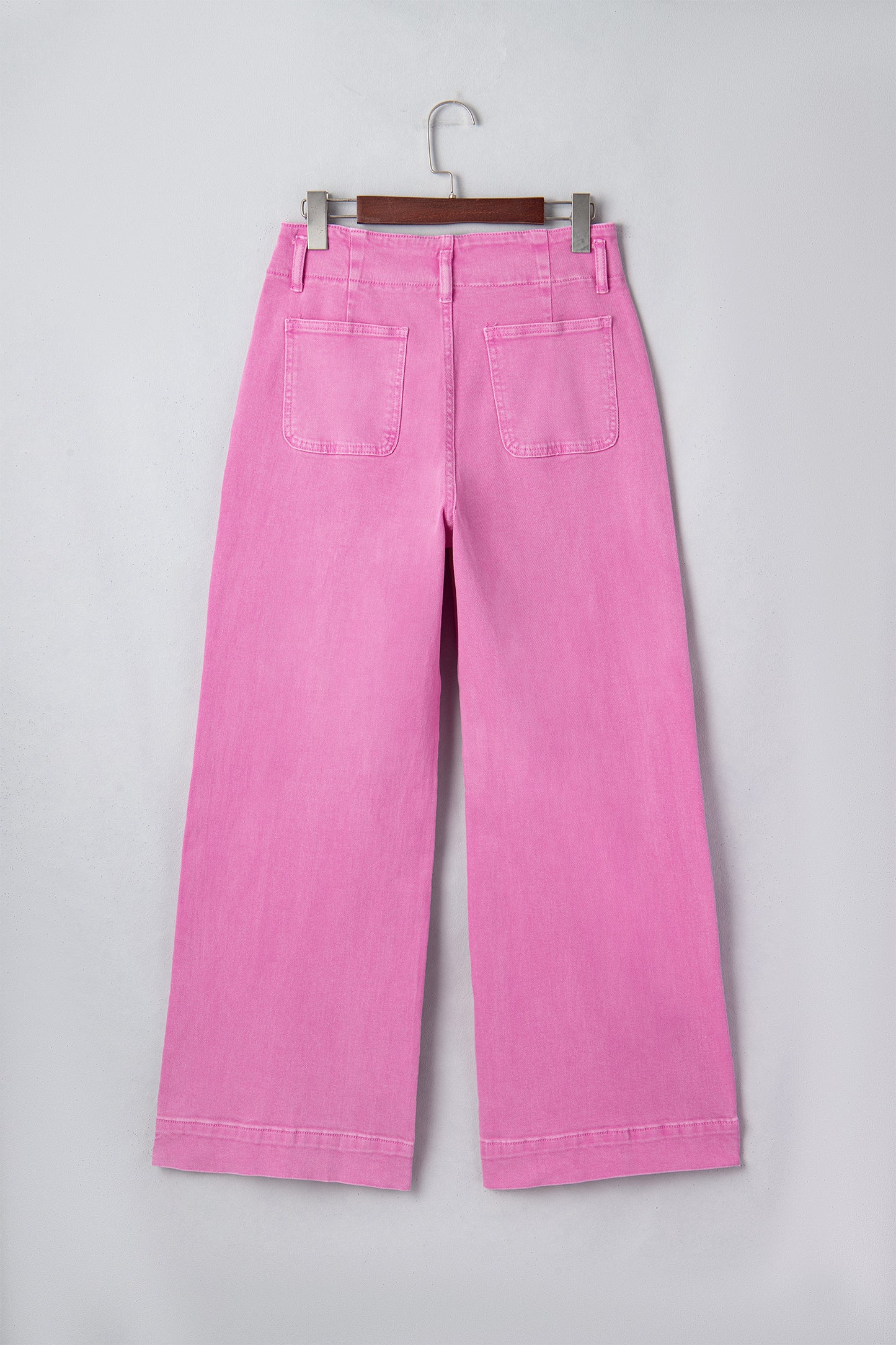 Black High-Waist Wide Leg Jeans