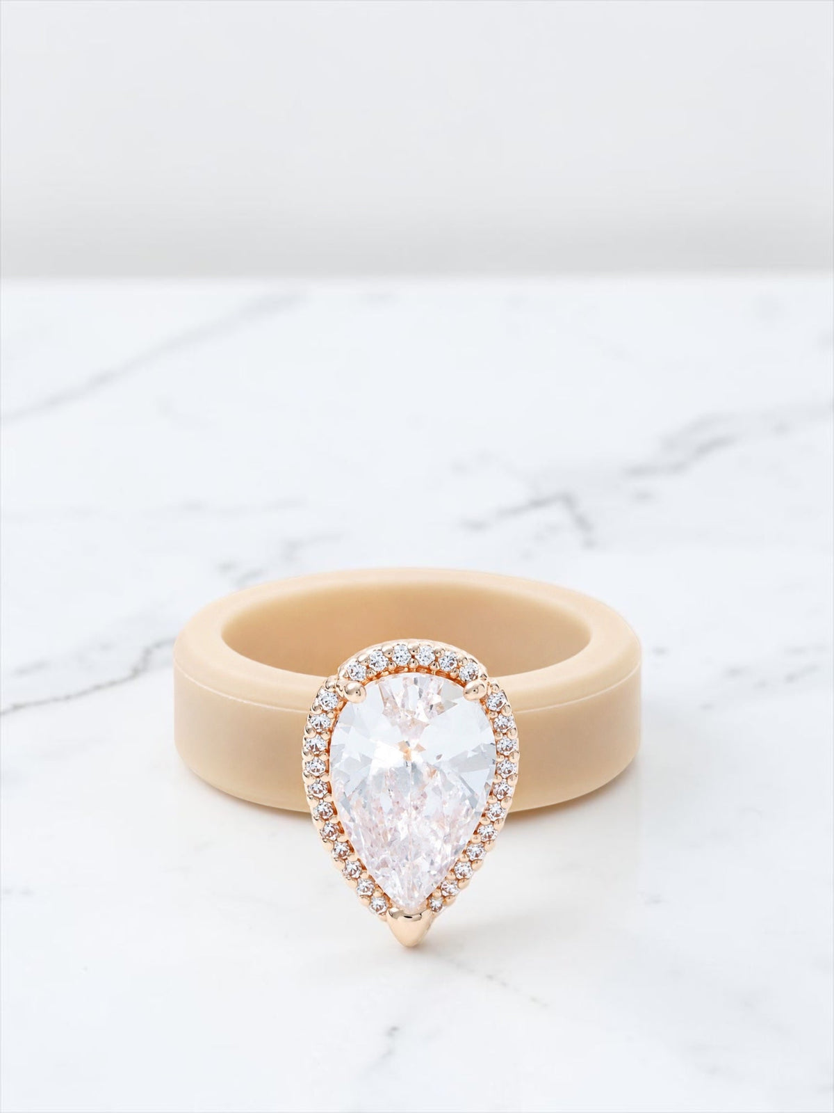 Jelly Crystal Statement Ring