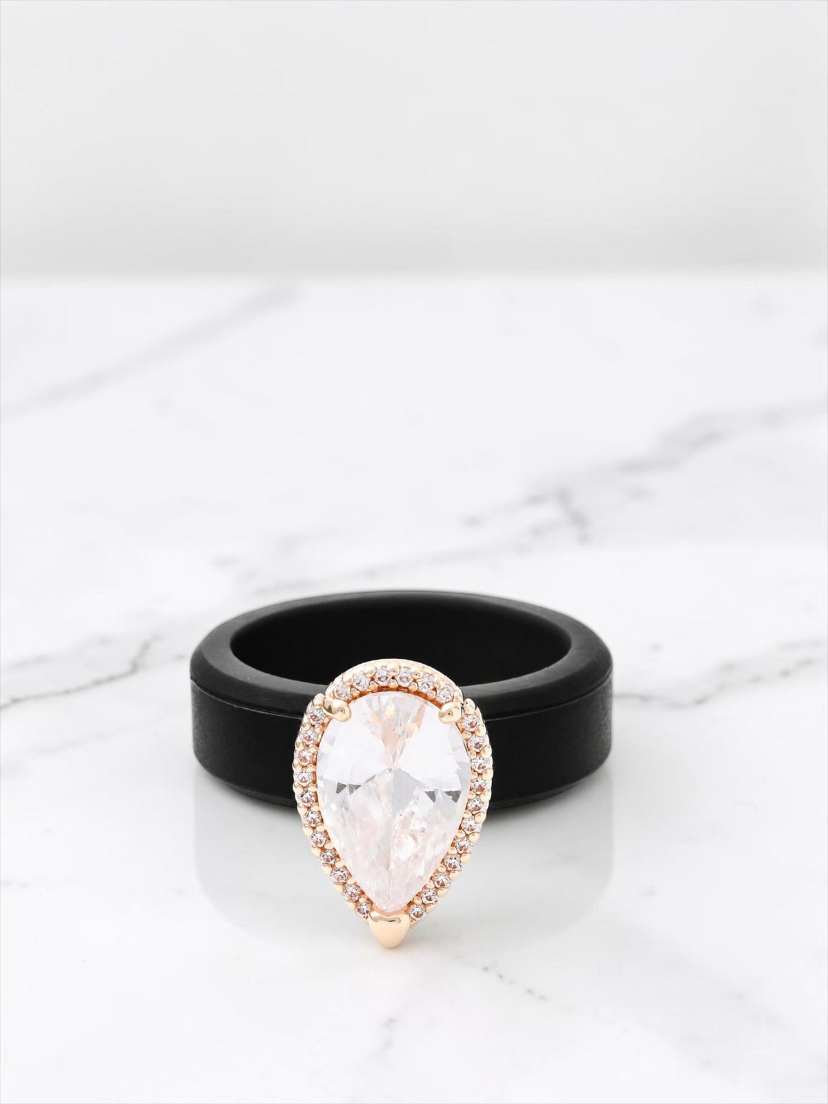 Jelly Crystal Statement Ring