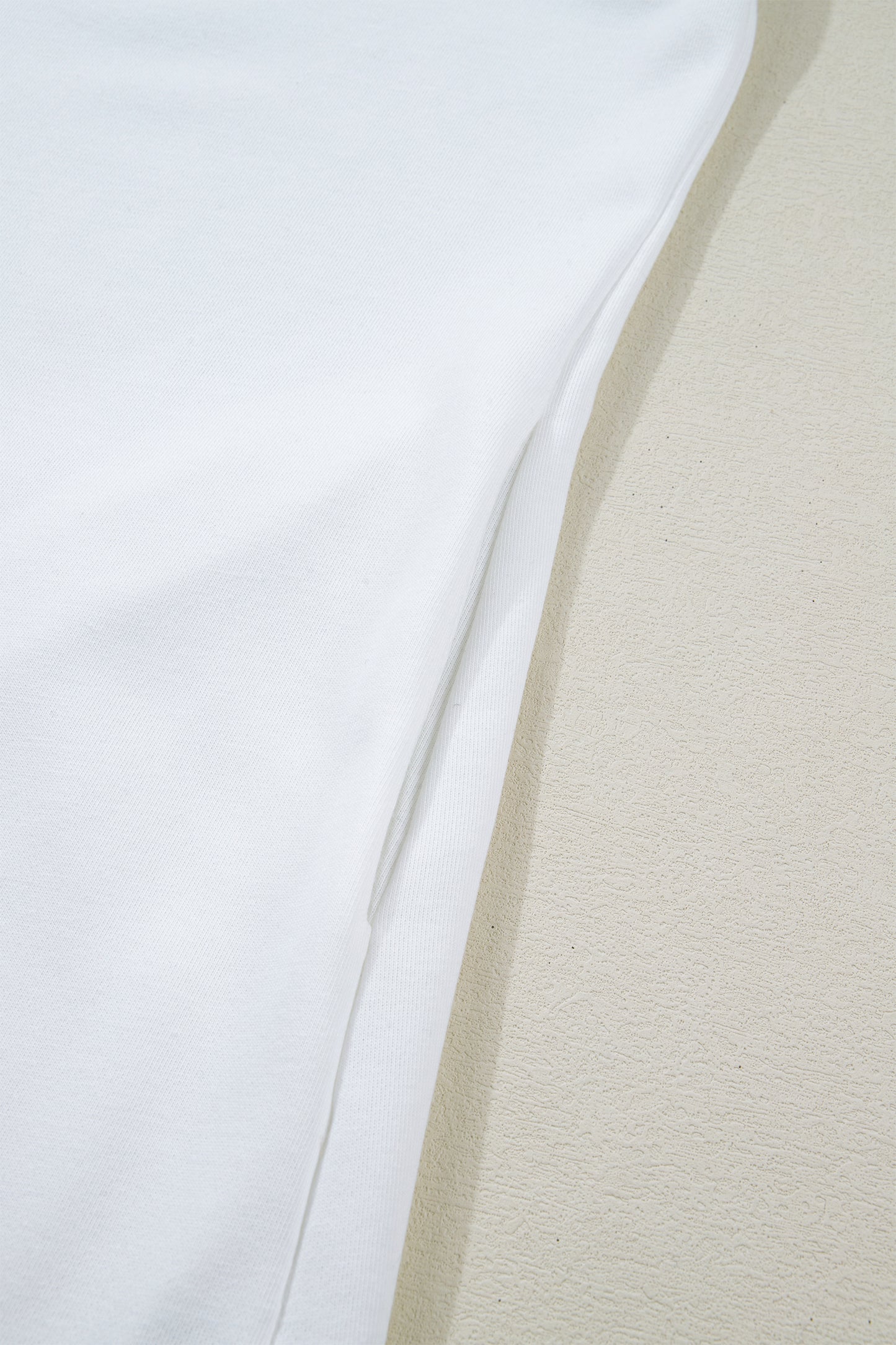 Ruffle Trim Sleeveless White Dress