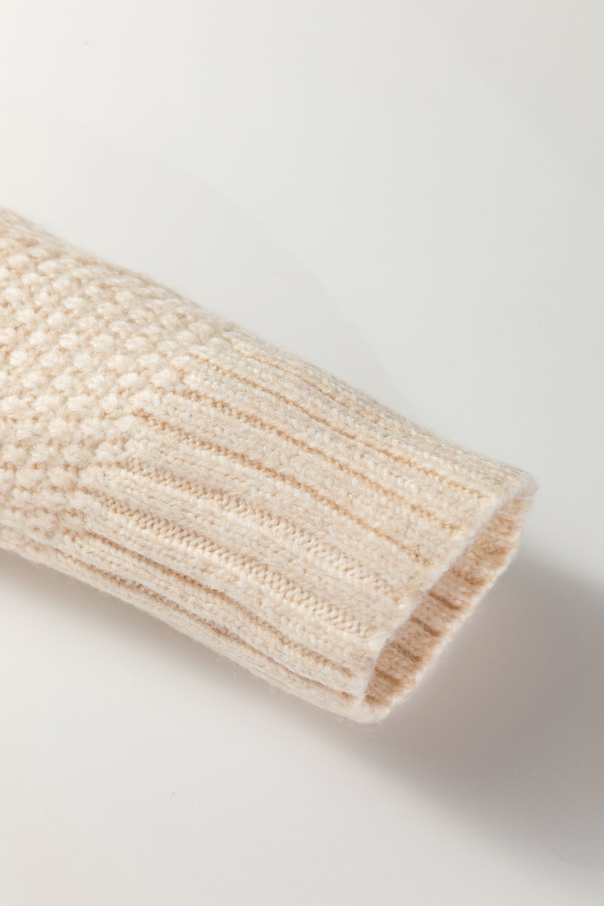 Cable Knit Drop-Shoulder Sweater Dress