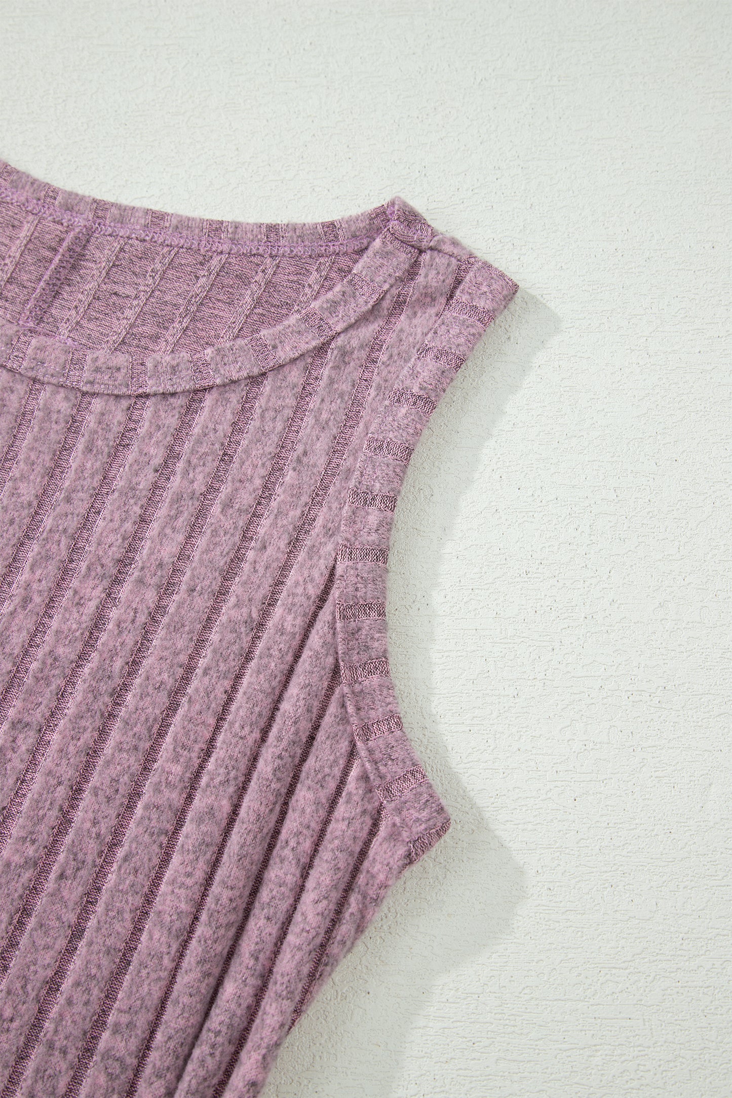 Mineral Wash Ribbed Slim Fit Tank Top