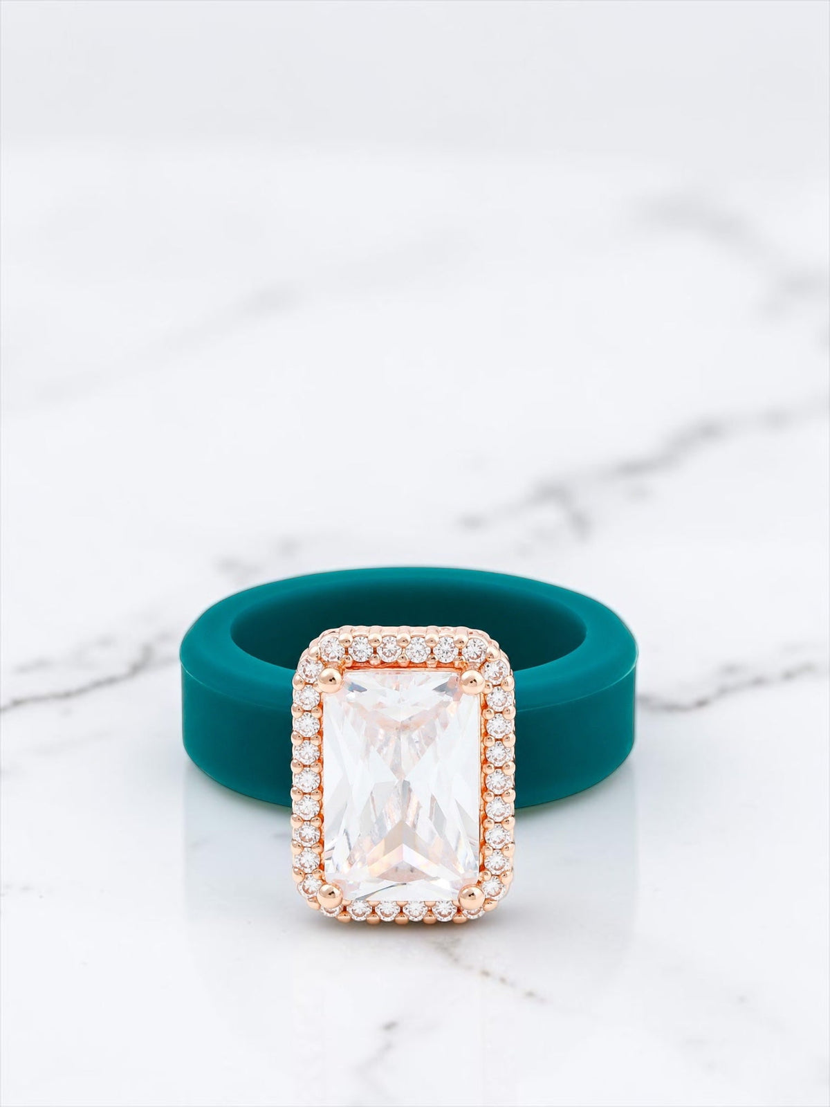 Jelly Crystal Statement Ring