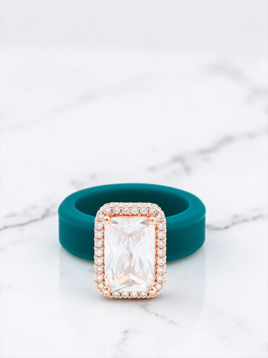 Jelly Crystal Statement Ring