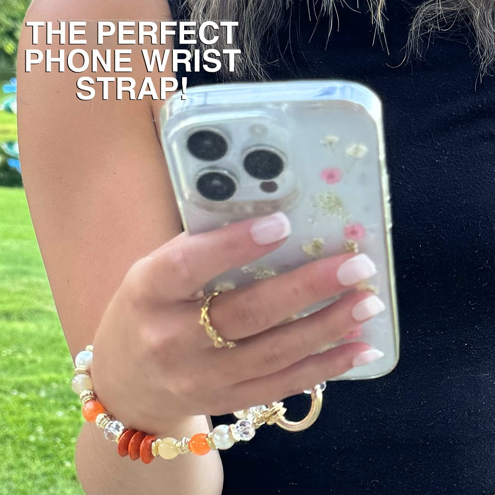 Clip & Go Beaded Phone Wristlet – Assorted Styles