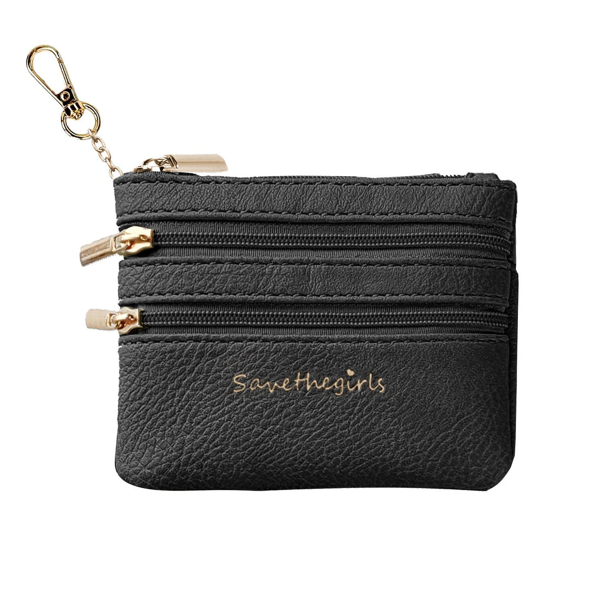 3-Compartment Zippered Pouch