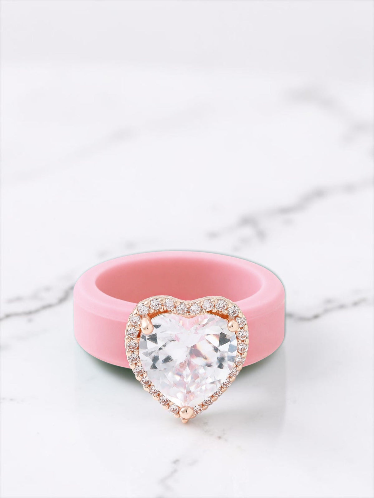 Jelly Crystal Statement Ring