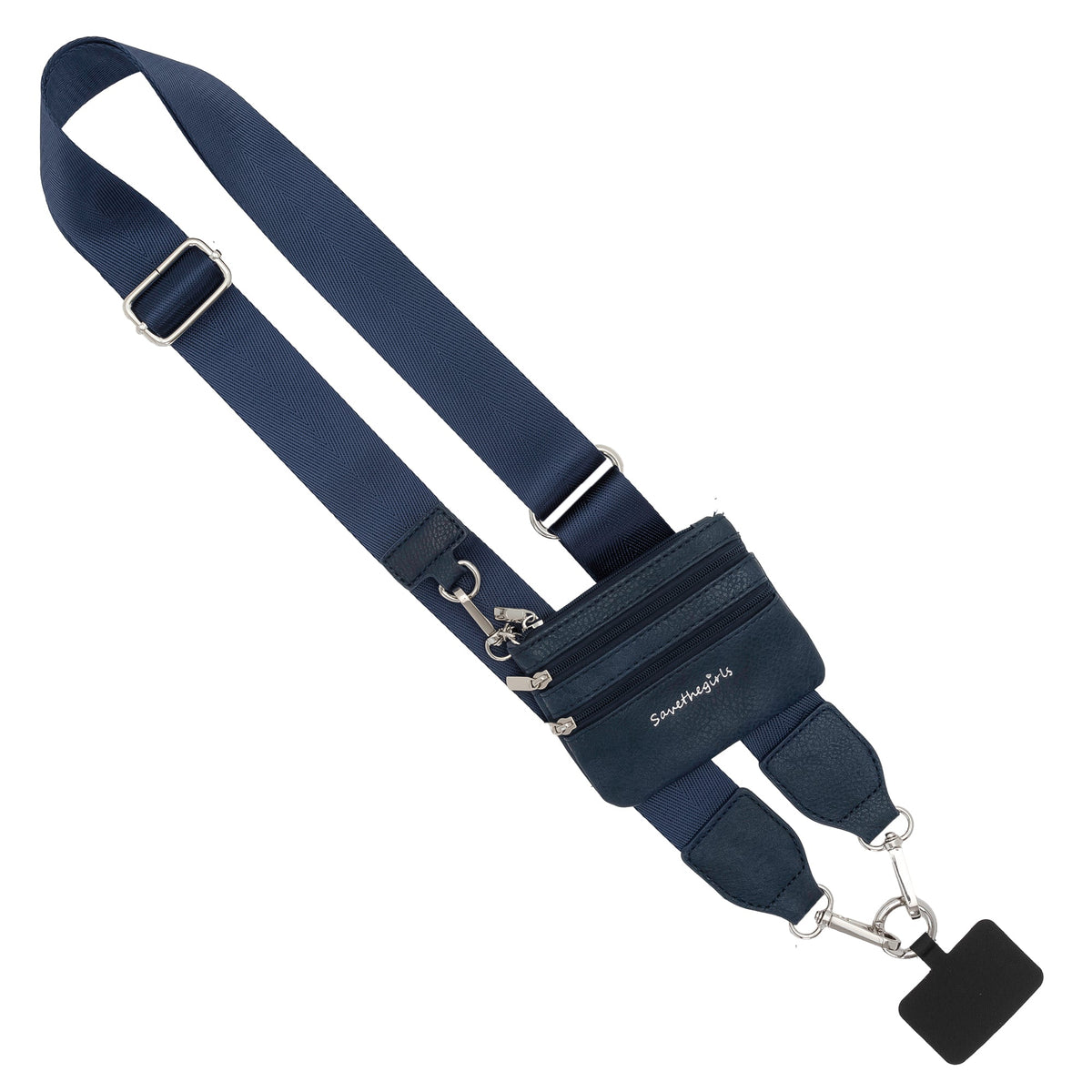 Clip & Go Phone Strap with Pouch-Neutral Collection