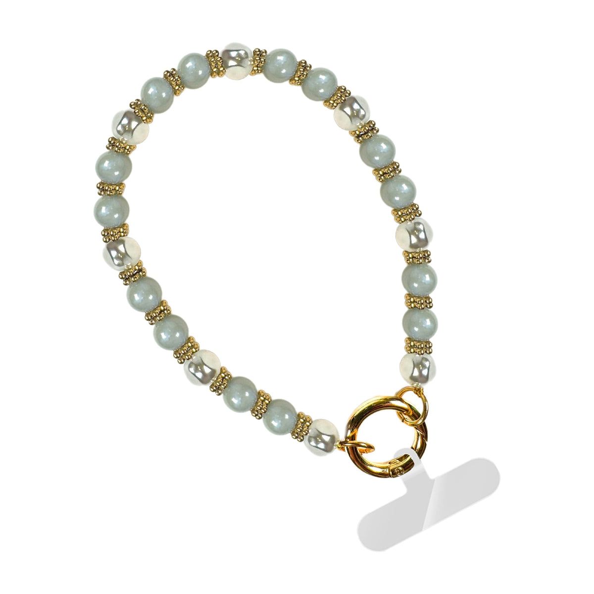 Clip & Go Beaded Phone Wristlet