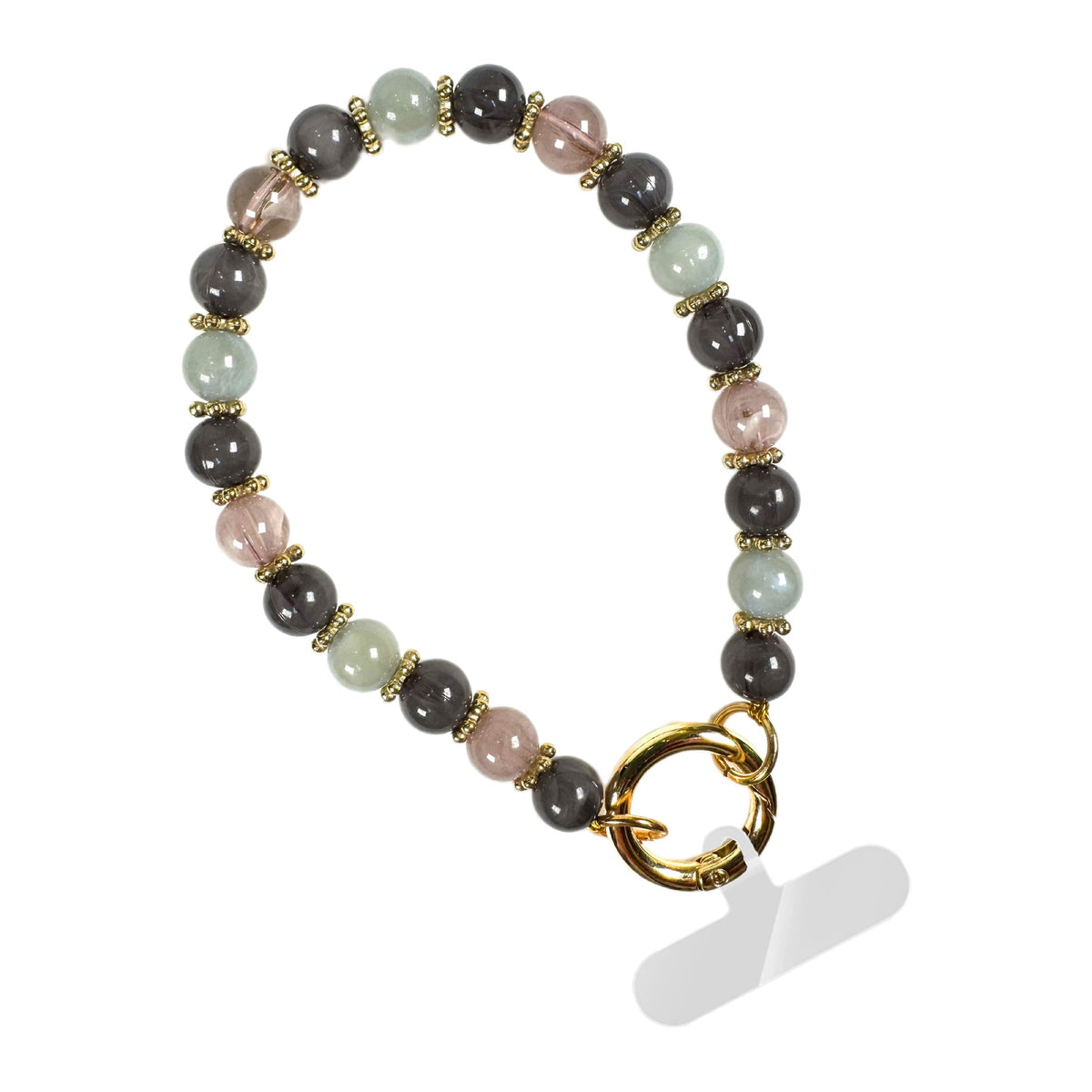 Clip & Go Beaded Phone Wristlet