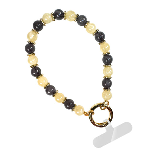 Clip & Go Beaded Phone Wristlet