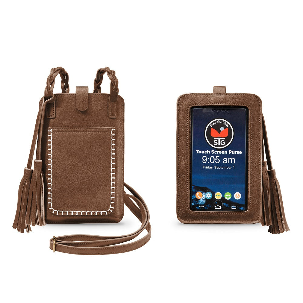 Free Spirit Touch Screen Crossbody Purse