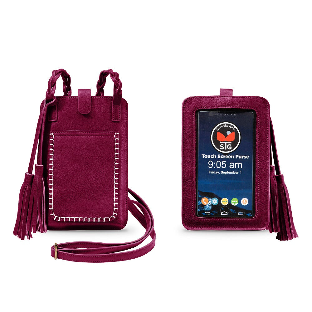 Free Spirit Touch Screen Crossbody Purse