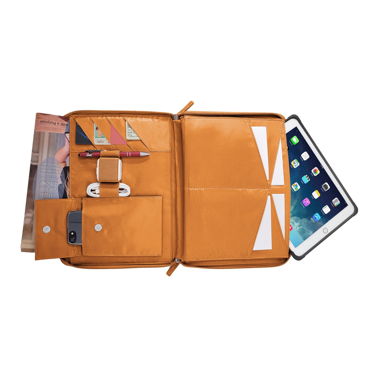 Tailored Tablet Phone Case with Pouch
