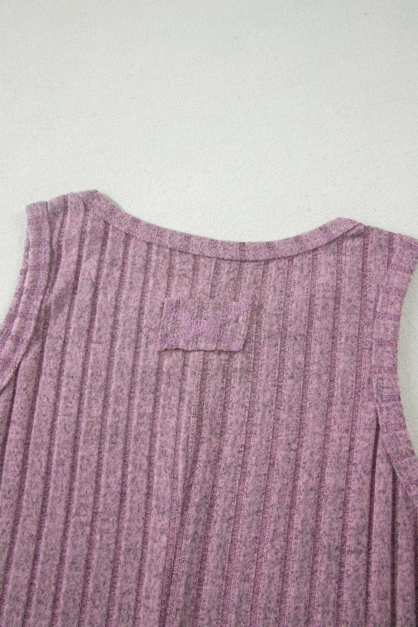 Mineral Wash Ribbed Slim Fit Tank Top