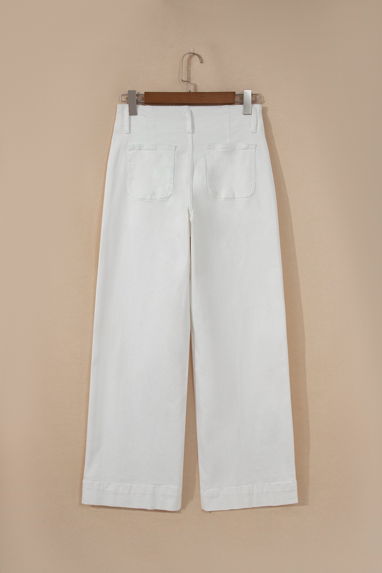 Black High-Waist Wide Leg Jeans