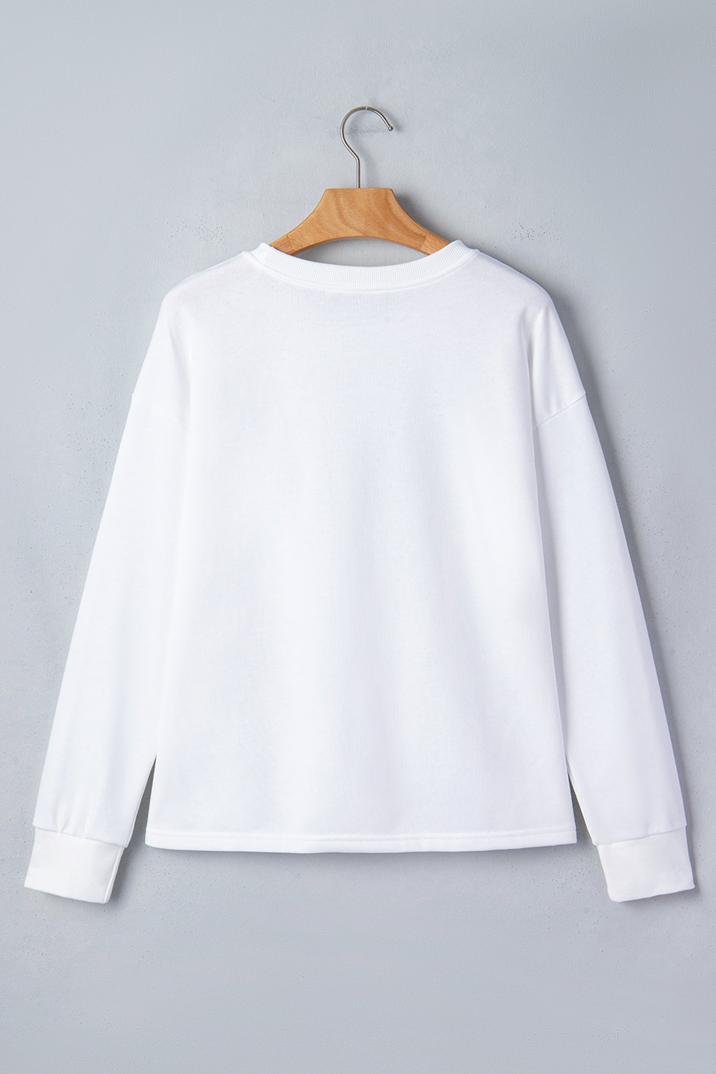 Drop Shoulder Long Sleeve Top