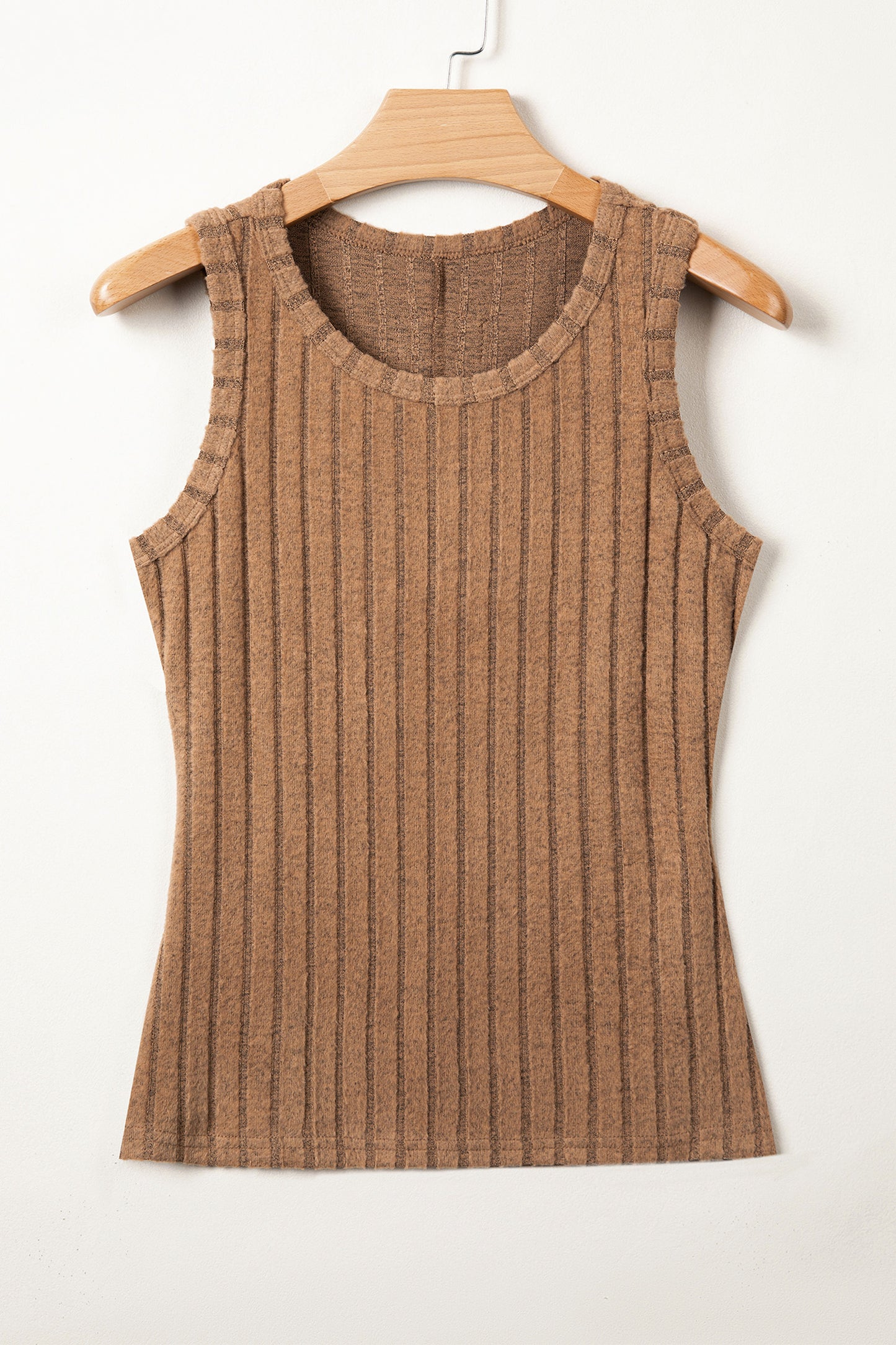 Mineral Wash Ribbed Slim Fit Tank Top