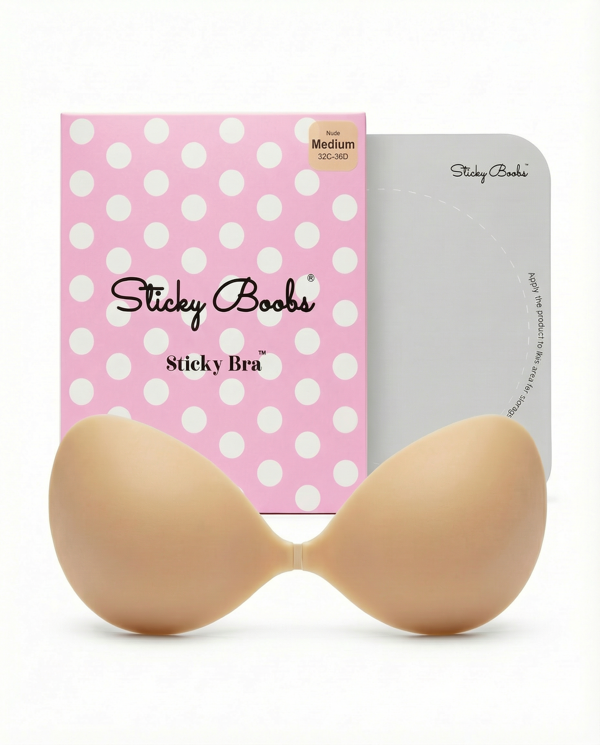 Sticky Boobs Adhesive Push-Up Backless Bra