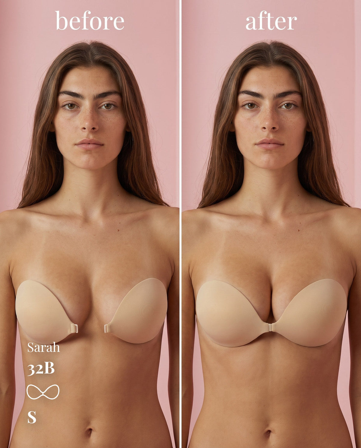 Sticky Boobs Adhesive Push-Up Backless Bra